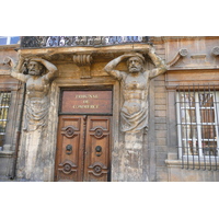 รูปถ่าย ฝรั่งเศส(France) แอ็กซ์-อ็อง-โพรว็องส์(Aix en Provence) ถนนมีราโบ(Cours Mirabeau) 2008-04 18