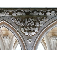 รูปถ่าย ฝรั่งเศส(France) มงแซ็งมีแชล(Mont St Michel) ระเบียงคดแอบบีมงแซ็งมีแชล(Mont St Michel Abbey Cloister) 2010-04 31