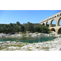 รูปถ่าย ฝรั่งเศส(France) สะพานปงดูการ์(Pont du Gard) 2008-04 45