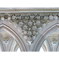 รูปถ่าย ฝรั่งเศส(France) มงแซ็งมีแชล(Mont St Michel) ระเบียงคดแอบบีมงแซ็งมีแชล(Mont St Michel Abbey Cloister) 2010-04 11