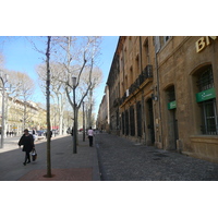 รูปถ่าย ฝรั่งเศส(France) แอ็กซ์-อ็อง-โพรว็องส์(Aix en Provence) ถนนมีราโบ(Cours Mirabeau) 2008-04 1