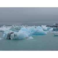 รูปถ่าย ไอซ์แลนด์(Iceland) โจกูลซาร์ลง(Jokulsarlon) 2003-06 15