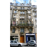 รูปถ่าย ฝรั่งเศส(France) ปารีส(Paris) คุ้มที่ 17 (17th Arrondissement) ถนนฌูฟรัว-ดาบ็อง(Rue Jouffroy d'Abbans) 2007-05 8