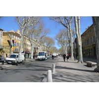 รูปถ่าย ฝรั่งเศส(France) แอ็กซ์-อ็อง-โพรว็องส์(Aix en Provence) ถนนมีราโบ(Cours Mirabeau) 2008-04 42