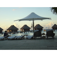 รูปถ่าย เฟรนช์โพลี่นีเซีย(Polynesia) มูเรีย(Moorea) โรงแรมเพิร์ลรีสอร์ต(Pearl Resort Hotel) 2006-04 17