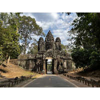 รูปถ่าย กัมพูชา(Cambodia) เสียมราฐ(Siem Reap) นครธม(Angkor Thom) 2023-01 30