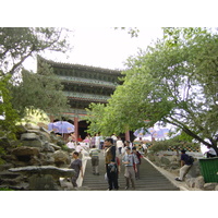 รูปถ่าย จีน(China) ปักกิ่ง(Beijing) สวนสาธารณะจิ่งซาน(Beihai Park) 2002-05 24