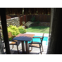 รูปถ่าย เฟรนช์โพลี่นีเซีย(Polynesia) มูเรีย(Moorea) โรงแรมเพิร์ลรีสอร์ต(Pearl Resort Hotel) 2006-04 28