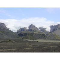 รูปถ่าย ไอซ์แลนด์(Iceland) สกาตาเฟลส์โจกูล(Skaftafellsjokull) 2003-06 3