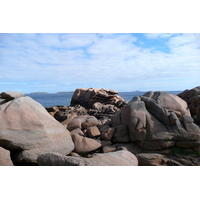รูปถ่าย ฝรั่งเศส(France) แปร์รอส-กีแรก(Perros Guirec) หิน  แกรนิตชมพู (Cote de granite rose) 2007-08 16