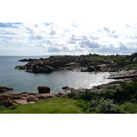 รูปถ่าย ฝรั่งเศส(France) แปร์รอส-กีแรก(Perros Guirec) หิน  แกรนิตชมพู (Cote de granite rose) 2007-08 49