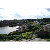 รูปถ่าย ฝรั่งเศส(France) แปร์รอส-กีแรก(Perros Guirec) หิน  แกรนิตชมพู (Cote de granite rose) 2007-08 33