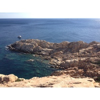 รูปถ่าย อิตาลี(Italy) อ่าวกาลาโกตีชโช(Cala Coticcio) 2012-09 19
