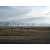 รูปถ่าย คาซัคสถาน(Kazakhstan) ถนนจากอัลมาตีไปหุบผาชารึน(Almaty to Charyn Canyon road) 2007-03 77