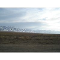 รูปถ่าย คาซัคสถาน(Kazakhstan) ถนนจากอัลมาตีไปหุบผาชารึน(Almaty to Charyn Canyon road) 2007-03 69