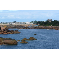 รูปถ่าย ฝรั่งเศส(France) แปร์รอส-กีแรก(Perros Guirec) หิน  แกรนิตชมพู (Cote de granite rose) 2007-08 51