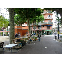 รูปถ่าย ฝรั่งเศส(France) วังซ์(Vence) จัตุรัสกร็องฌาร์แด็ง(Place du Grand Jardin) 2007-07 12