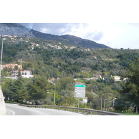 รูปถ่าย ฝรั่งเศส(France) เฟรนช์ริวิเอรา(French Riviera) ถนนจากนีซไปม็องตง(Nice to Menton road) 2008-03 93