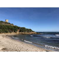 รูปถ่าย ฝรั่งเศส(France) คอร์สิคา(Corsica) โฟเตอา(Fautea) หาดหอคอยเจนัว(Plage de la Tour Genoise) 2018-09 1