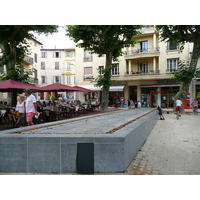 รูปถ่าย ฝรั่งเศส(France) วังซ์(Vence) จัตุรัสกร็องฌาร์แด็ง(Place du Grand Jardin) 2007-07 9