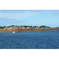 รูปถ่าย ฝรั่งเศส(France) แปร์รอส-กีแรก(Perros Guirec) หิน  แกรนิตชมพู (Cote de granite rose) 2007-08 53