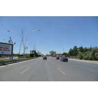 รูปถ่าย ตุรกี(Turkey) อังการา(Ankara) ถนนจากบิลเคนต์ไปอังการา(Bilkent to Ankara road) 2008-07 16