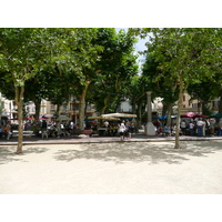 รูปถ่าย ฝรั่งเศส(France) วังซ์(Vence) จัตุรัสกร็องฌาร์แด็ง(Place du Grand Jardin) 2007-07 30