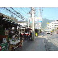 รูปถ่าย ไทย(Thailand) ภูเก็ต(Phuket) ป่าตอง(Patong) ถนนสาย 2(2nd Road) 2005-12 16