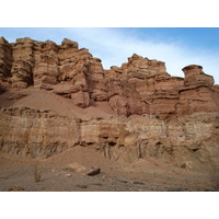 รูปถ่าย คาซัคสถาน(Kazakhstan) หุบผาชารึน(Charyn Canyon) 2007-03 77