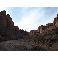 รูปถ่าย คาซัคสถาน(Kazakhstan) หุบผาชารึน(Charyn Canyon) 2007-03 58