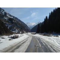 รูปถ่าย คาซัคสถาน(Kazakhstan) อุทยานแห่งชาติอีเลอาลาเตา(Ile Alatau National Park) 2007-03 14