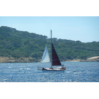 รูปถ่าย ฝรั่งเศส(France) เกาะปอร์เกอรอล(Porquerolles Island) ล่องเรือไปเกาะปอร์เกอรอล(Boat trip to Porquerolles) 2008-05 18