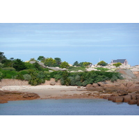 รูปถ่าย ฝรั่งเศส(France) แปร์รอส-กีแรก(Perros Guirec) หิน  แกรนิตชมพู (Cote de granite rose) 2007-08 74