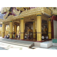 รูปถ่าย พม่า(Myanmar) ย่างกุ้ง(Yangon) พระมหาเจดีย์ชเวกากอง(Shwedagon Pagoda) 2005-01 8