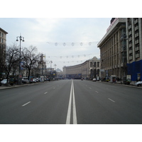 รูปถ่าย ยูเครน(Ukraine) เคียฟ(Kiev) ถนนเครชชาตือค(Kreschatyk Street) 2007-03 8