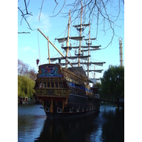 รูปถ่าย เดนมาร์ก(Denmark) โคเปนเฮเกน(Copenhagen) สวนสาธารณะทิโวลี(Tivoli Park) 2004-11 15