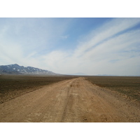 รูปถ่าย คาซัคสถาน(Kazakhstan) ถนนจากอัลมาตีไปหุบผาชารึน(Almaty to Charyn Canyon road) 2007-03 193