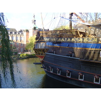 รูปถ่าย เดนมาร์ก(Denmark) โคเปนเฮเกน(Copenhagen) สวนสาธารณะทิโวลี(Tivoli Park) 2004-11 23