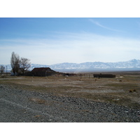 รูปถ่าย คาซัคสถาน(Kazakhstan) ถนนจากอัลมาตีไปหุบผาชารึน(Almaty to Charyn Canyon road) 2007-03 48