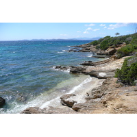 รูปถ่าย ฝรั่งเศส(France) เกาะปอร์เกอรอล(Porquerolles Island) หาดเลอแก็ง(Lequin beach) 2008-05 5