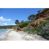 รูปถ่าย ฝรั่งเศส(France) เกาะปอร์เกอรอล(Porquerolles Island) หาดเลอแก็ง(Lequin beach) 2008-05 0