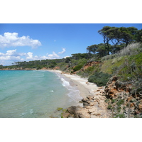 รูปถ่าย ฝรั่งเศส(France) เกาะปอร์เกอรอล(Porquerolles Island) หาดเลอแก็ง(Lequin beach) 2008-05 21