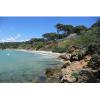 รูปถ่าย ฝรั่งเศส(France) เกาะปอร์เกอรอล(Porquerolles Island) หาดเลอแก็ง(Lequin beach) 2008-05 19