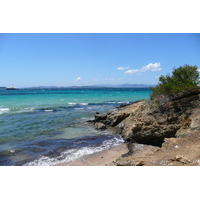 รูปถ่าย ฝรั่งเศส(France) เกาะปอร์เกอรอล(Porquerolles Island) หาดกูร์ตาด(Courtade beach) 2008-05 25