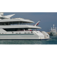 รูปถ่าย ฝรั่งเศส(France) อองทีป(Antibes) ท่าเรือโวบ็อง(Port Vauban) 2007-07 41