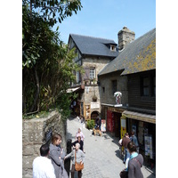 รูปถ่าย ฝรั่งเศส(France) มงแซ็งมีแชล(Mont St Michel) หมู่บ้านมงแซ็งมีแชล(Mont St Michel Village) 2010-04 36