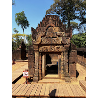 รูปถ่าย กัมพูชา(Cambodia) เสียมราฐ(Siem Reap) ปราสาทบันทายศรี(Banteay Srei) 2023-01 4