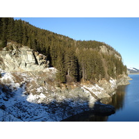 รูปถ่าย สวิสเซอร์แลนด์(Switzerland) ถนนจากคูร์ไปเซนต์มอริตซ์(Chur to St Moritz Road) 2007-01 2