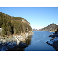 รูปถ่าย สวิสเซอร์แลนด์(Switzerland) ถนนจากคูร์ไปเซนต์มอริตซ์(Chur to St Moritz Road) 2007-01 125
