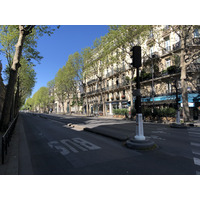 รูปถ่าย ฝรั่งเศส(France) ปารีสช่วงล็อกดาวน์(Paris lockdown) 2020-04 20